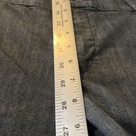 Lee Regular Fit Mid Rise Trouser Flex Motion Washed Gray Women Size 10 Short - Picture 7 of 7